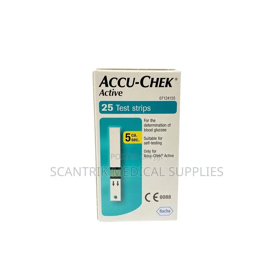 Active Blood Sugar Glucometer Test Strips