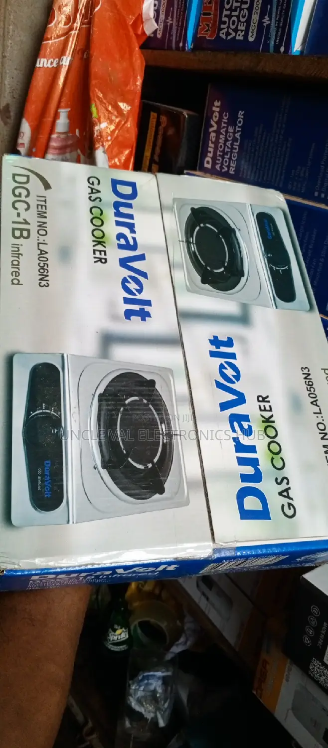 Duravolt Single Table Gas Cooker