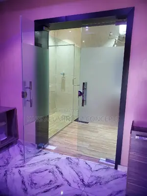 Frosted Glass Door Swing
