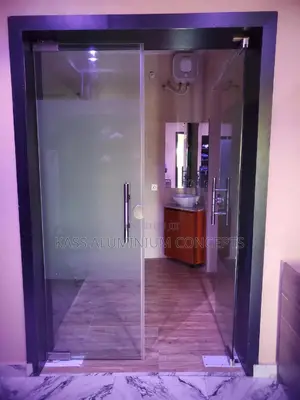 Frosted Glass Door Swing