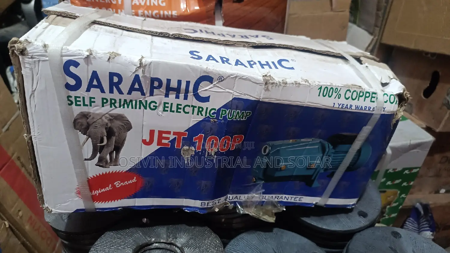 Seraphic 1hp Water Pump 220v