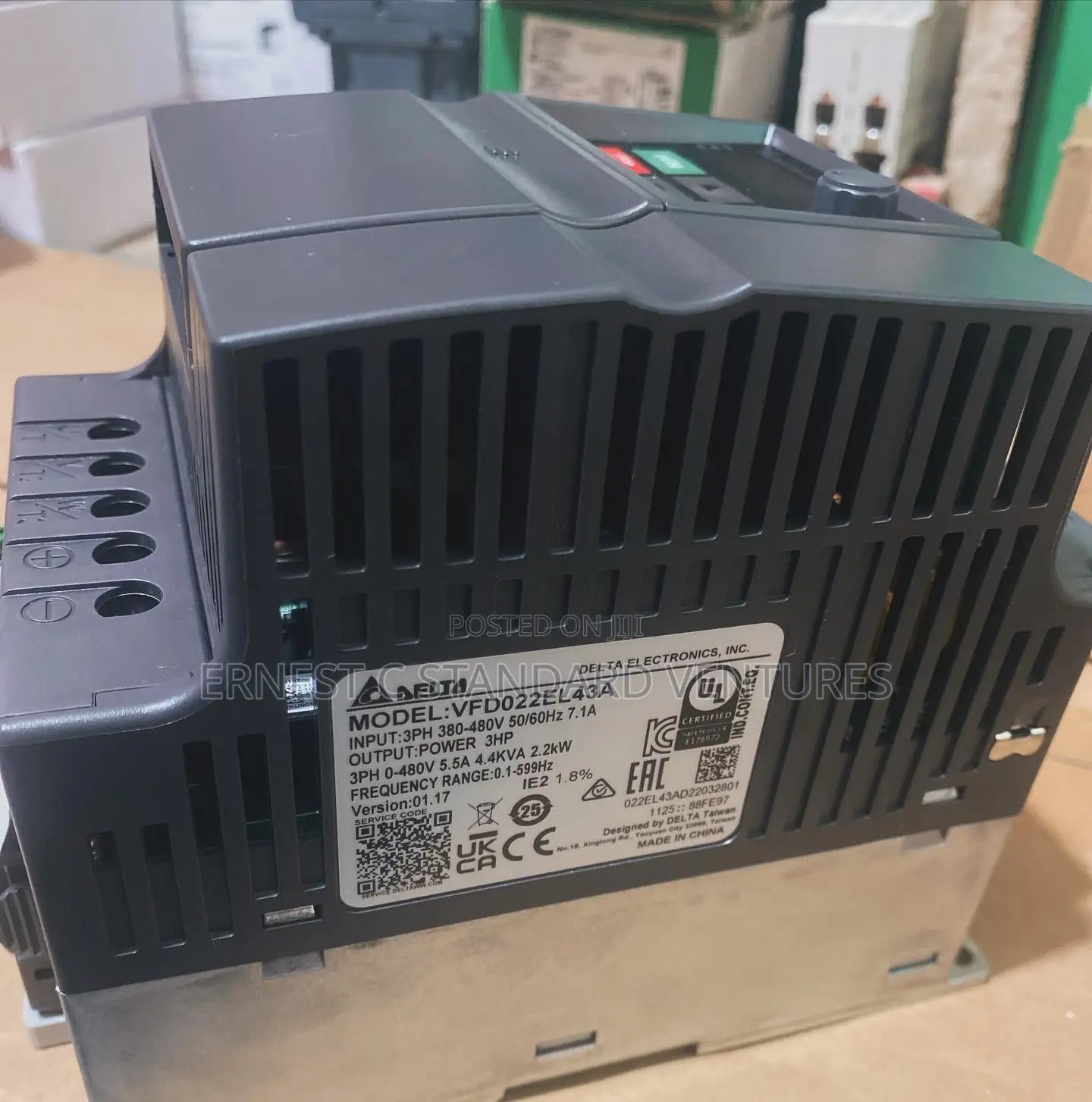 VFD Delta 2.2kw/3hp