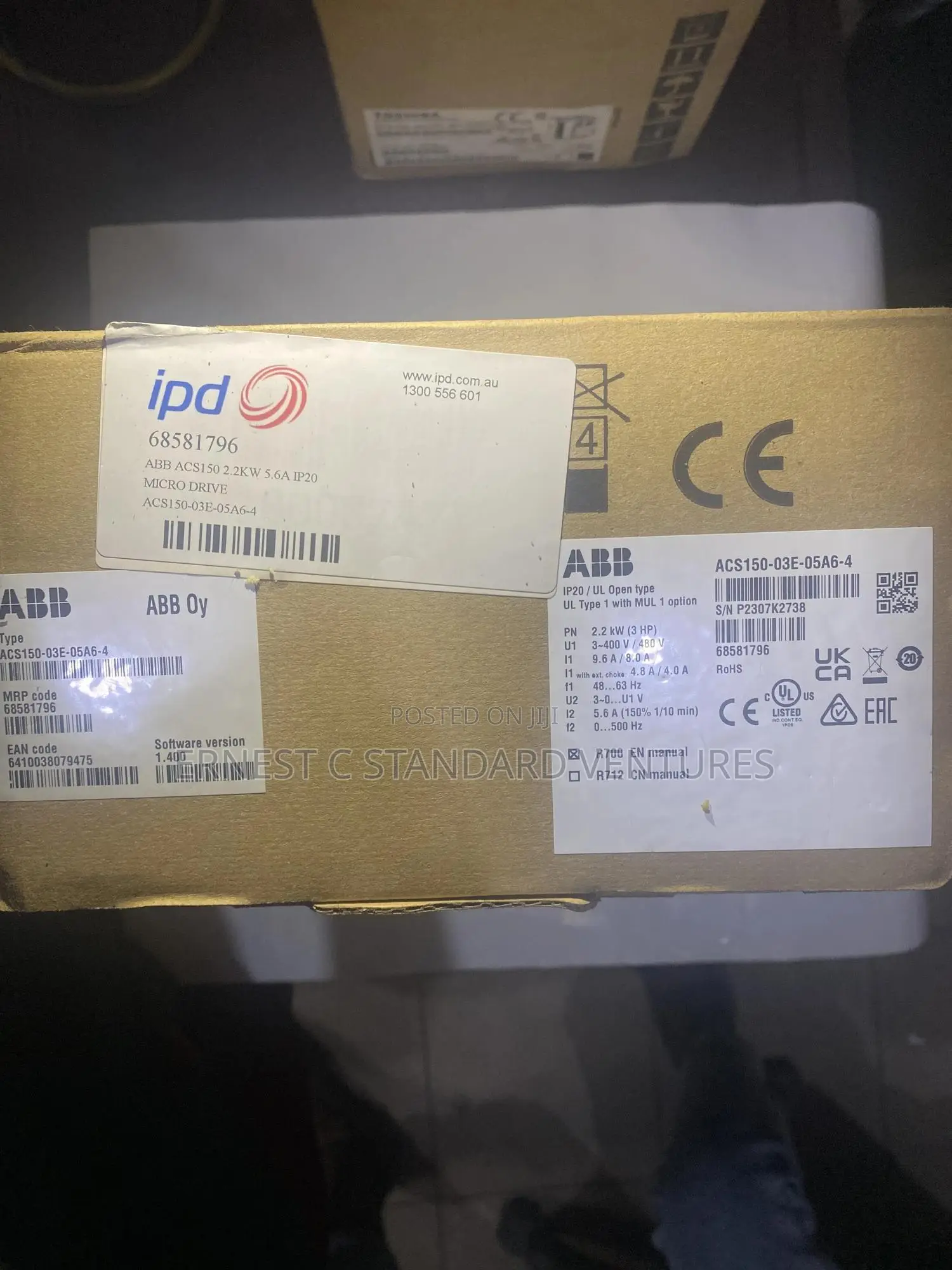 ABB VFD 2.2kw / 3hp