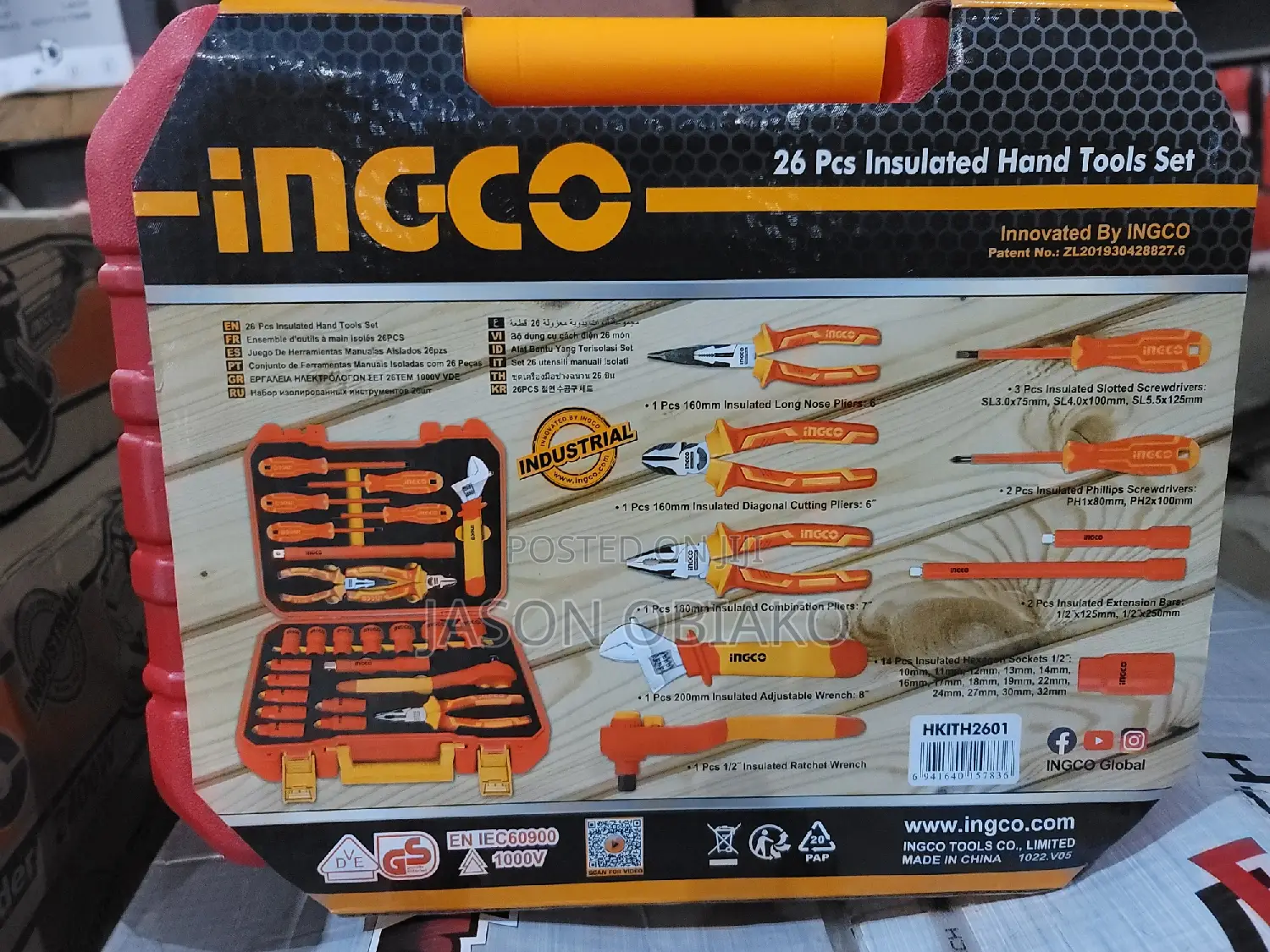 Insulated Hand Tools Set