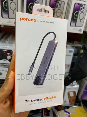 7 in 1 Aluminum Usb-C Hub