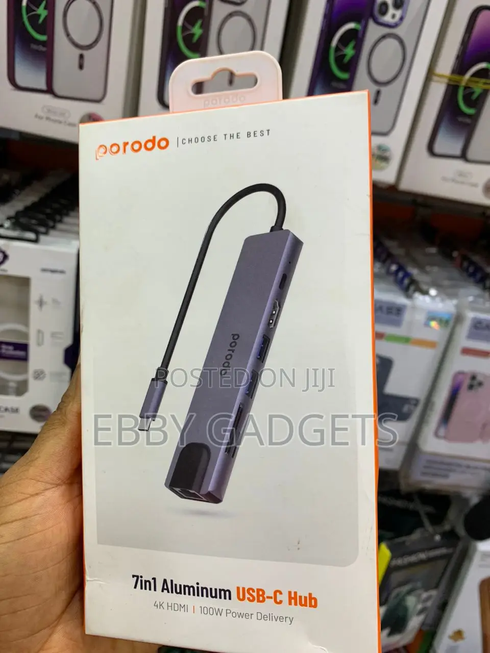 7 in 1 Aluminum Usb-C Hub