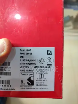 New OnePlus 12R 256 GB