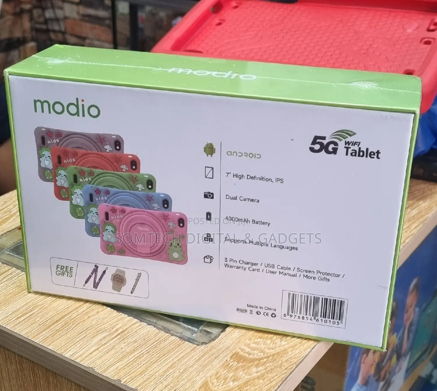 Children's Educational Tablet Modio M796 6GB 256GB