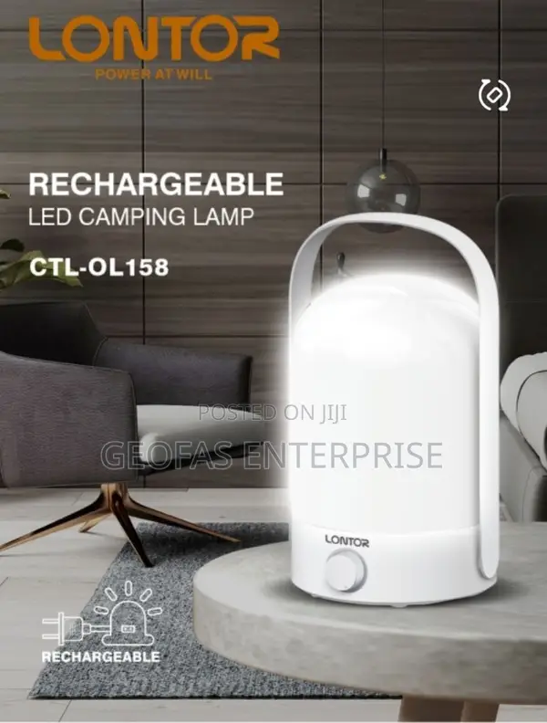 Lontor High Quality Original Rechargeable Camping Lamb