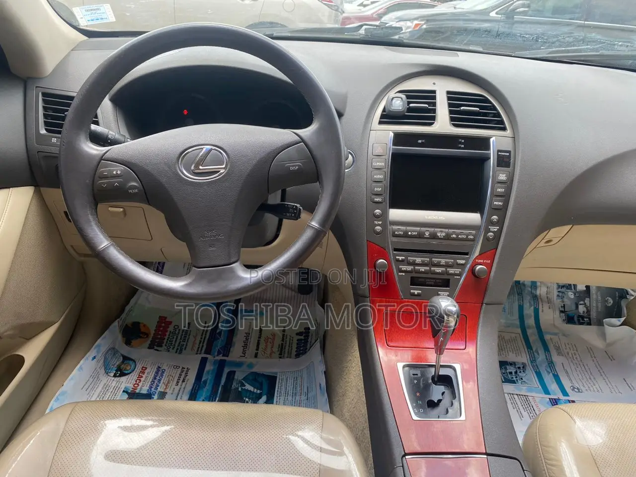 Lexus ES 350 2008 Red