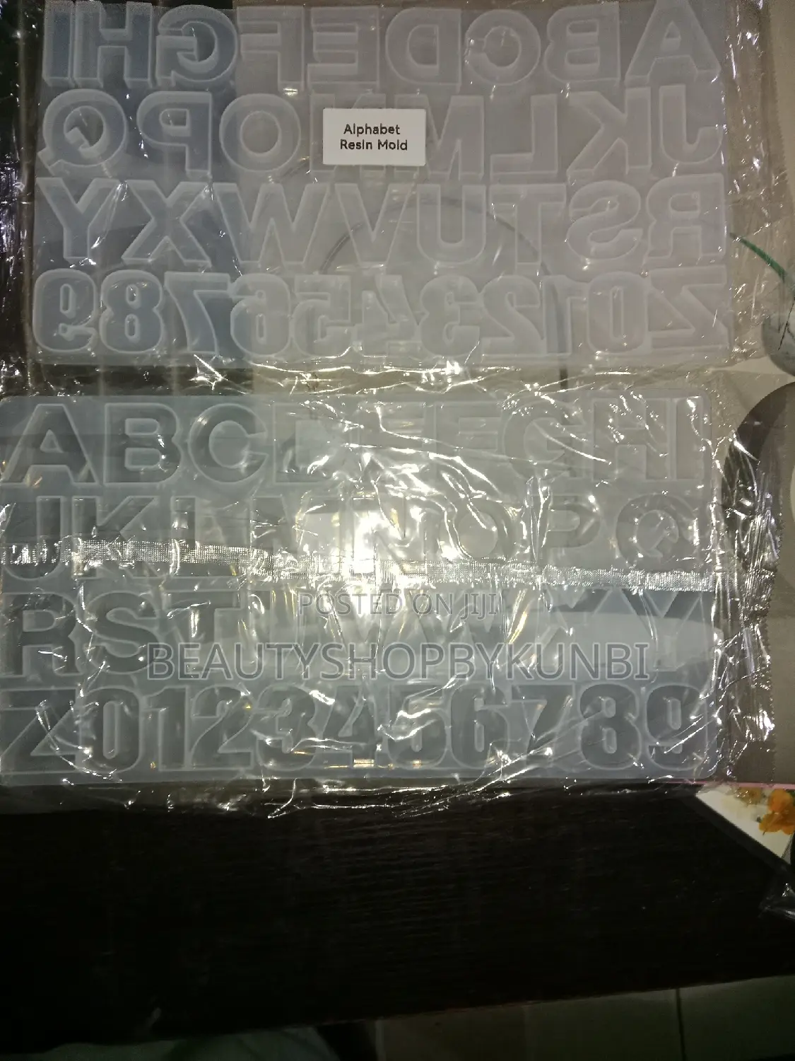 Epoxy Resin Alphabet Mold/Alpha Numeric Resin Mold