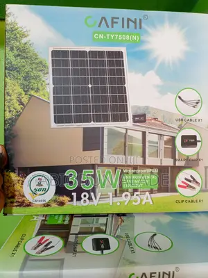 35W Cafini Solar Panel for Charging Phones and Other Devices