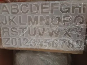 Epoxy Resin Alphabet Mold/Alpha Numeric Resin Mold