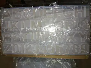 Epoxy Resin Alphabet Mold/Alpha Numeric Resin Mold