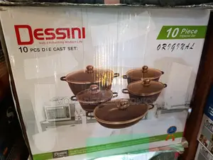 Dessini 10pcs Imperial Die Cast Non-Stick Cookware Sets