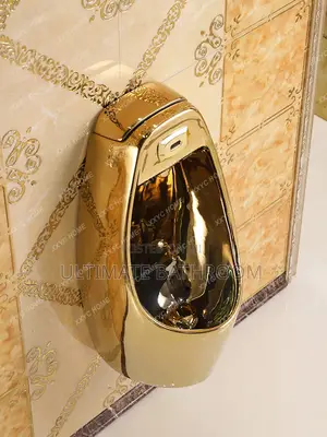 Medium Gold Urinal Bowl