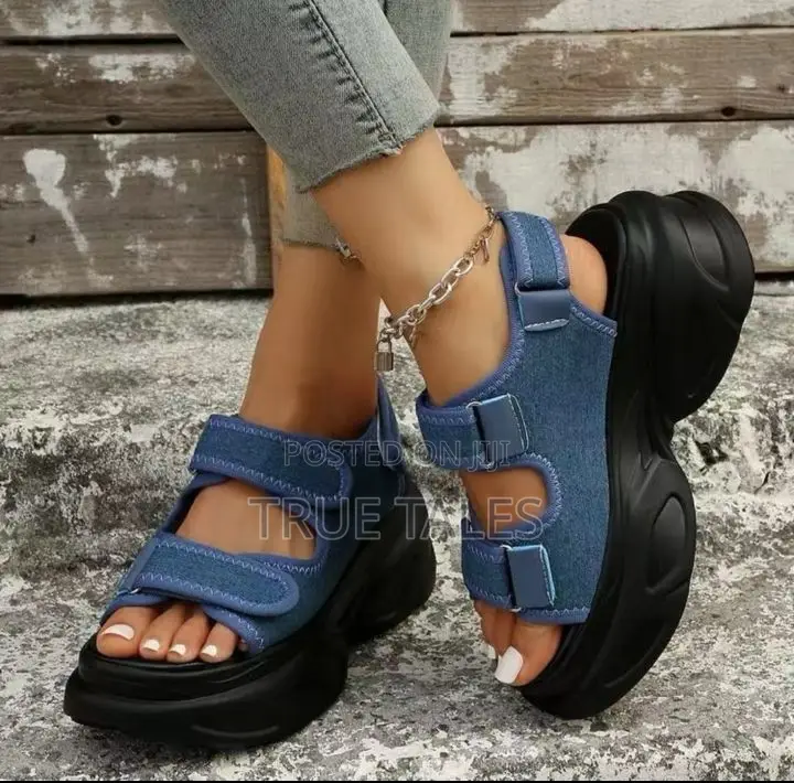 Ladies Double Decker Sole Sandals