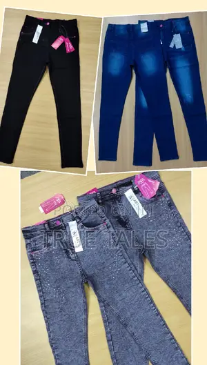 High Quality Girls Denim Jeans Ages 2 to 13 Years