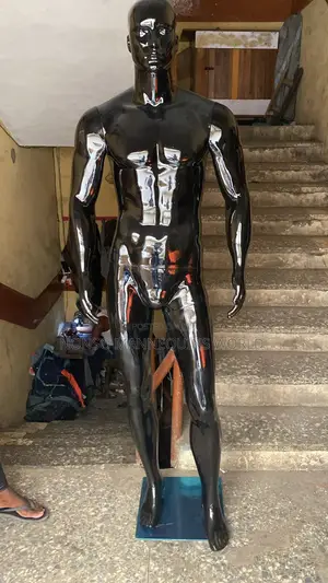 Glossy Black Acrylic Display Huge Mannequin