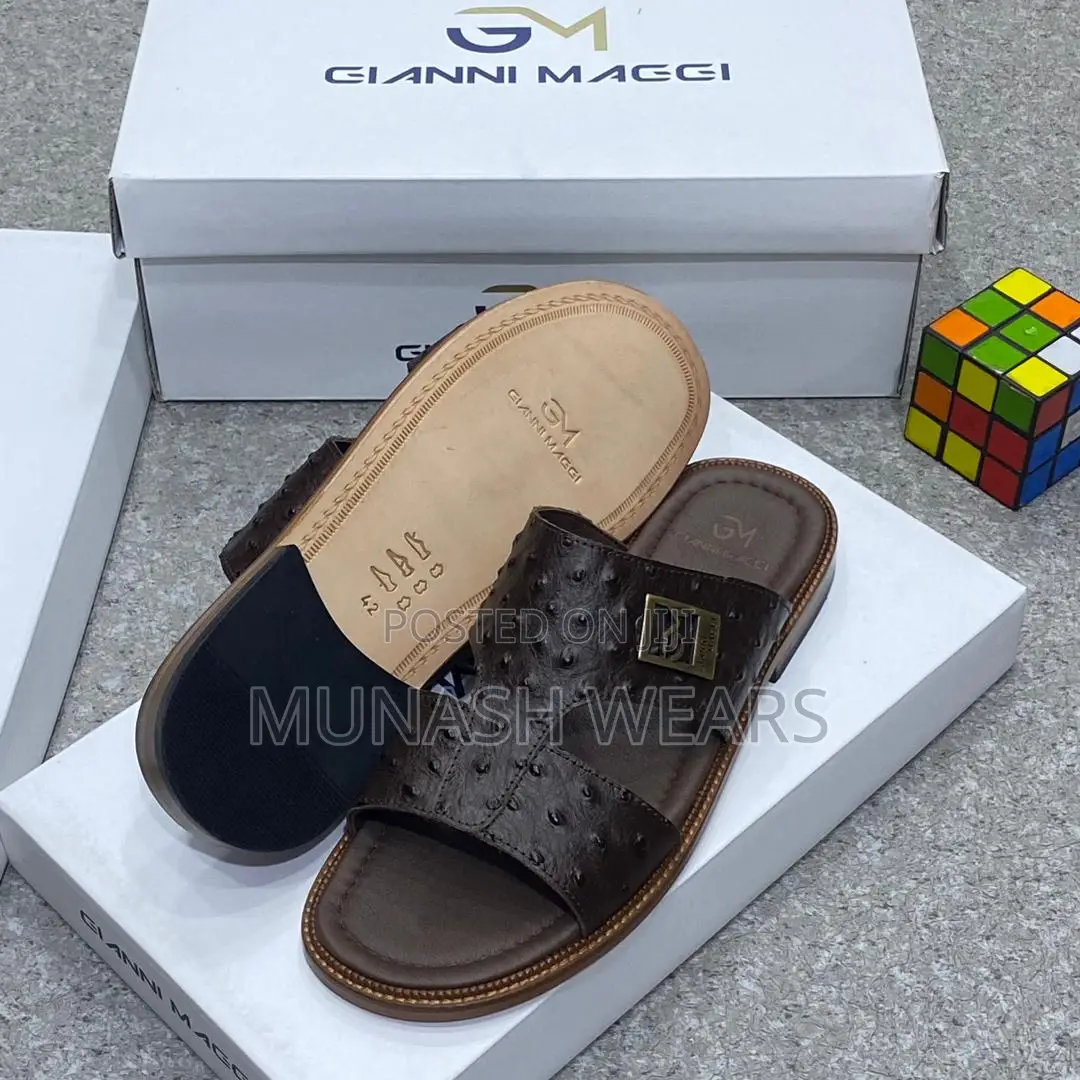 Original Italian Leather Slipers