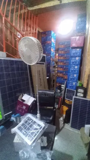 Solar Adjustable Table Fan