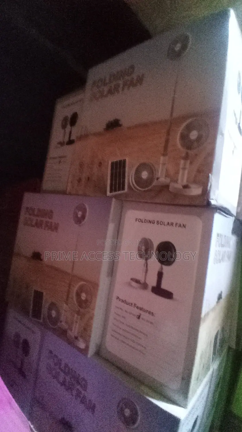 Solar Adjustable Table Fan