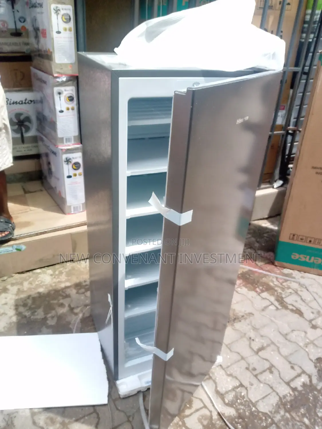 Hisense Upright Freezer Model RS 189 DR 49kg