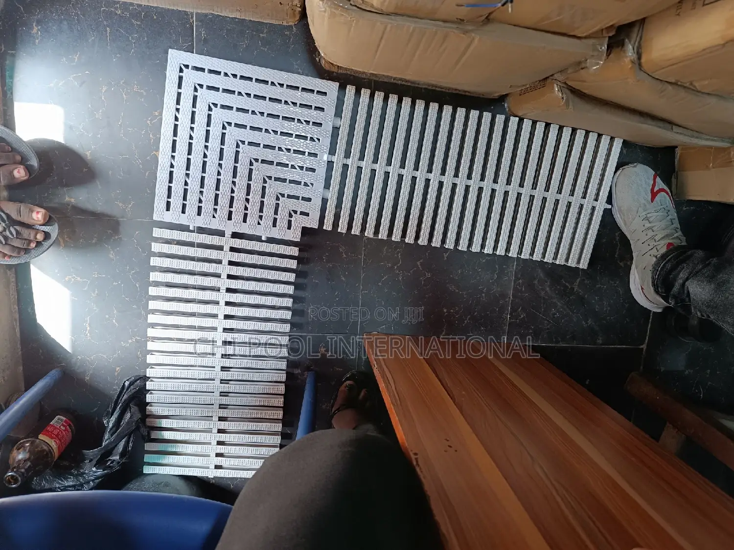 Grating for Pools