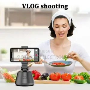Rechargeable 360° Rotating Auto Focus Object Tracker Camera