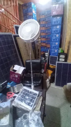 Folding Solar Energy Fan