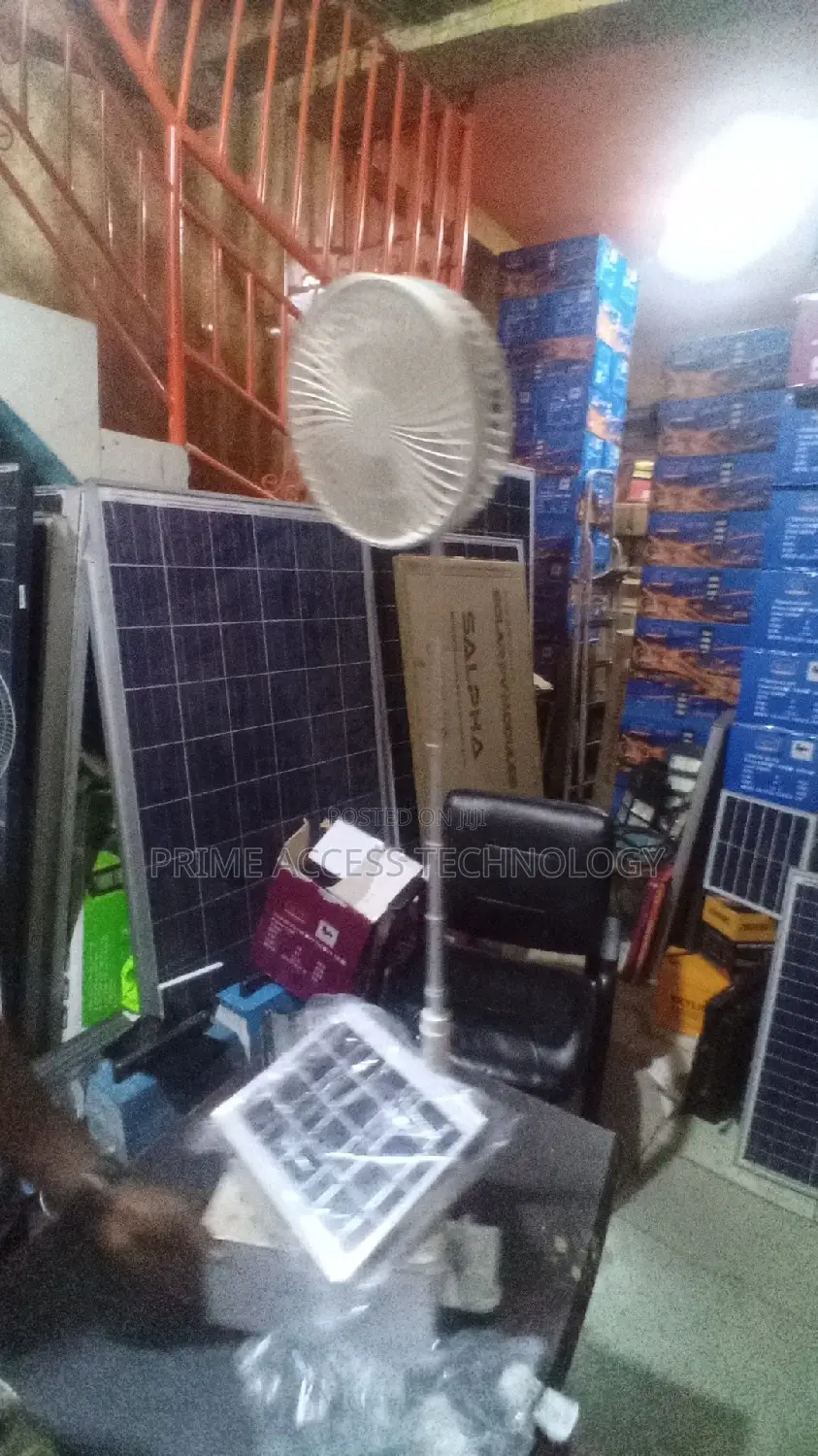 High Quality Solar Folding Table Fan