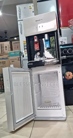 Brand New Maxi Water Dispenser (Hot and Cold) With Fridge