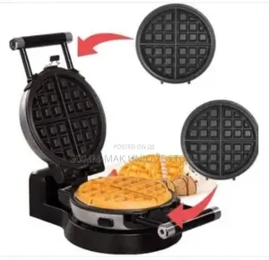 Waffle Maker With Nonstick Coating - 1000W - Kj-505