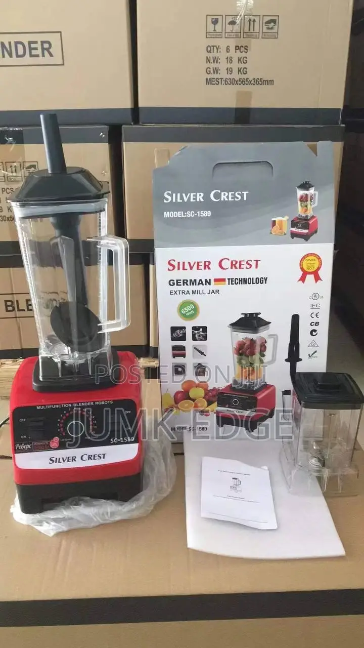 6500watts Silver Crest Commercial Blender