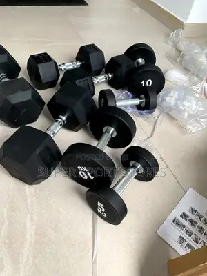 Photo - 10 Kg Round Dumbbells