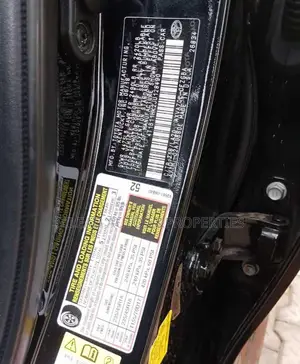 Toyota Camry XLE (2.5L 4cyl 8A) 2019 Black