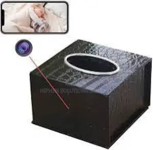 Tissue Box Hidden Security Camera