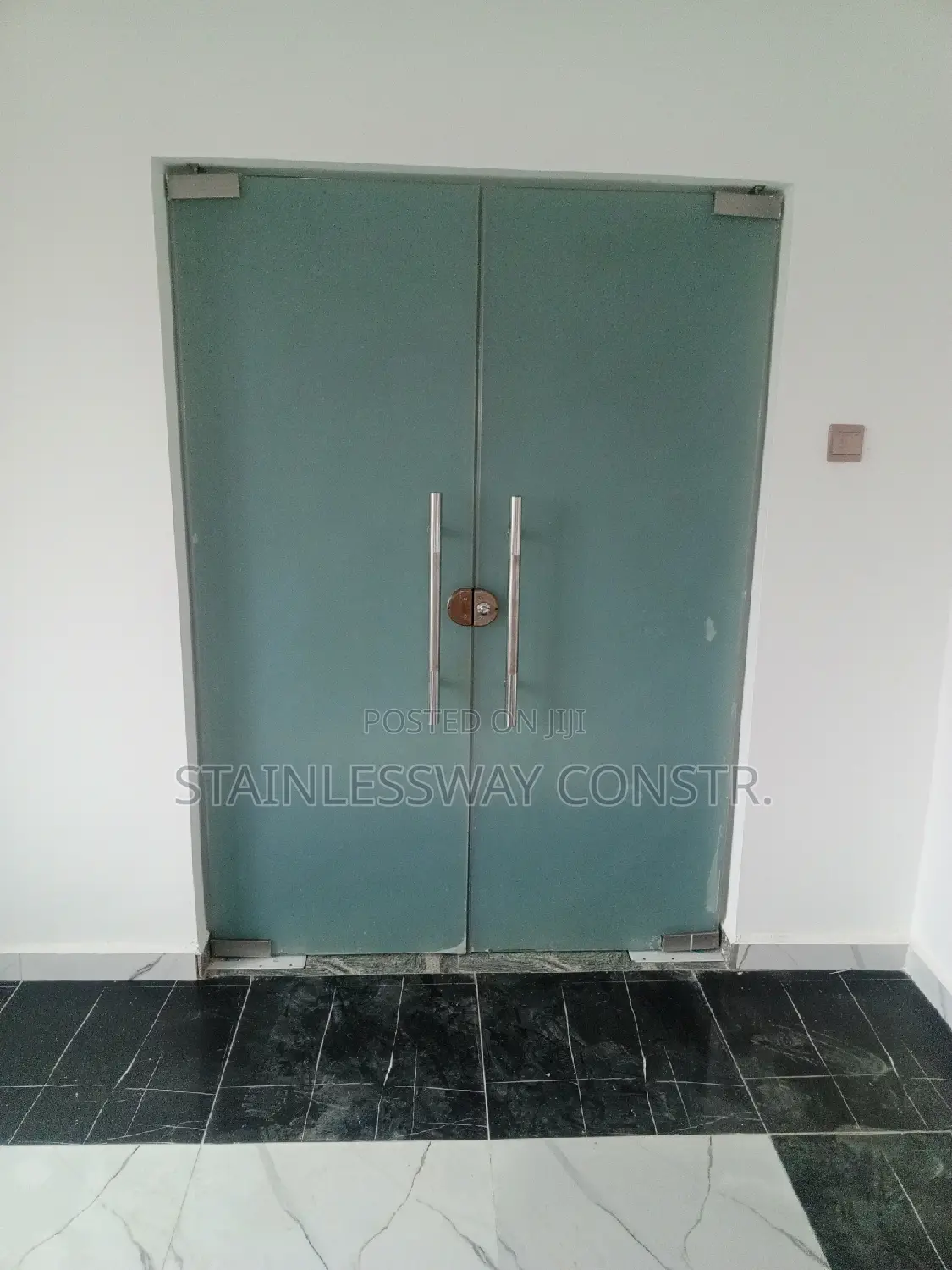Swing Tampered Glass Door 