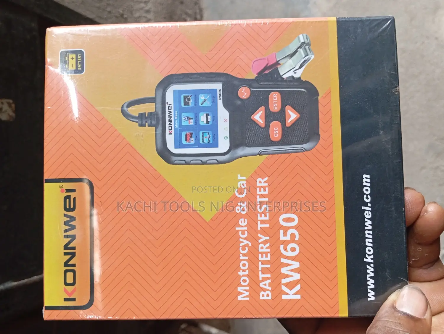 Solar, Car, Digital Battery Tester