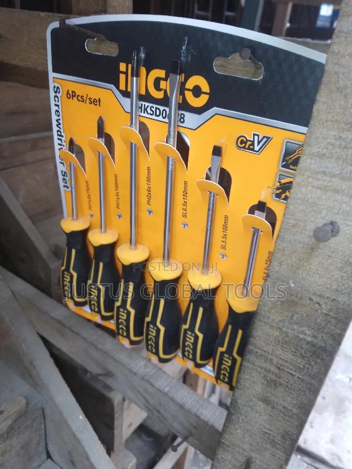 Screwdriver Set Mechanical Ingco