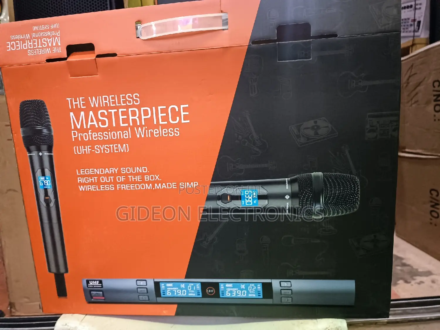 JBL Wireless Microphone, Masterpiece KMC8