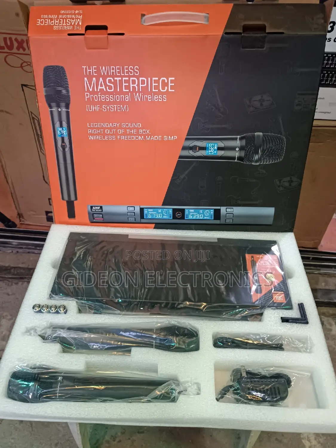 JBL Wireless Microphone, Masterpiece KMC8
