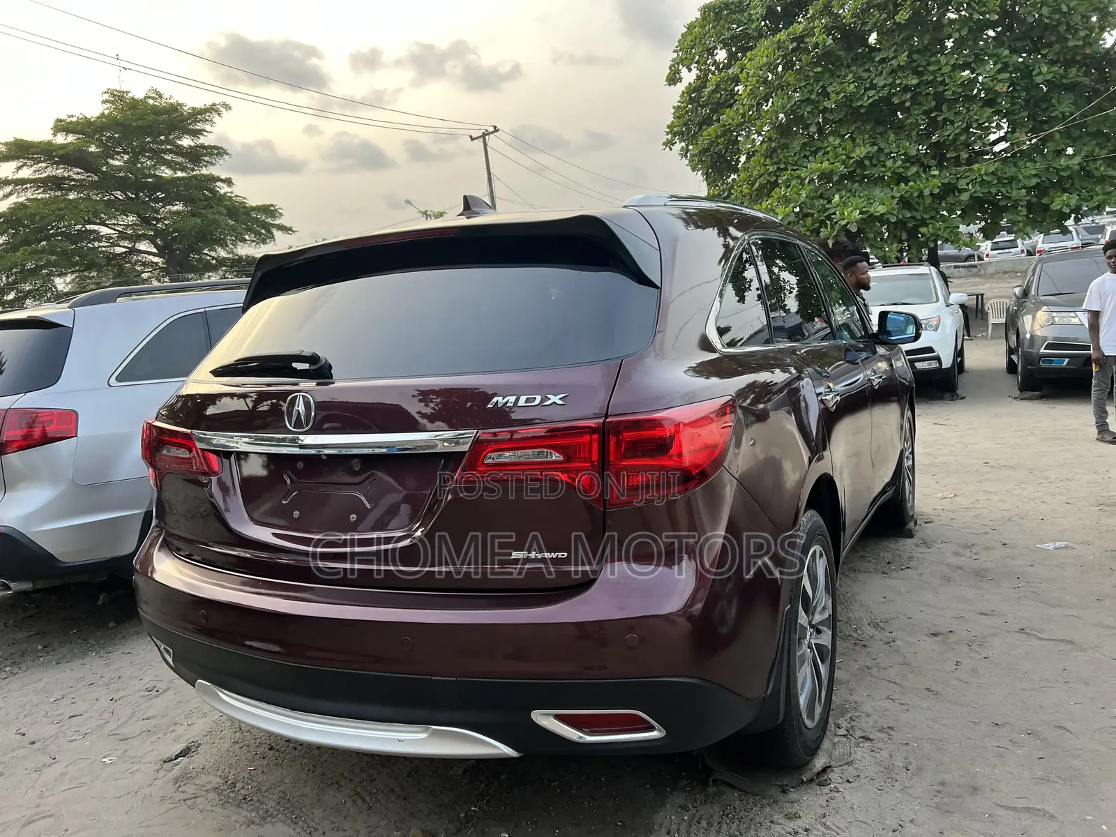 Acura MDX 2015 Red