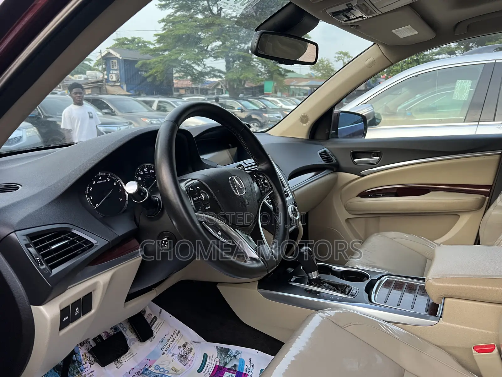 Acura MDX 2015 Red