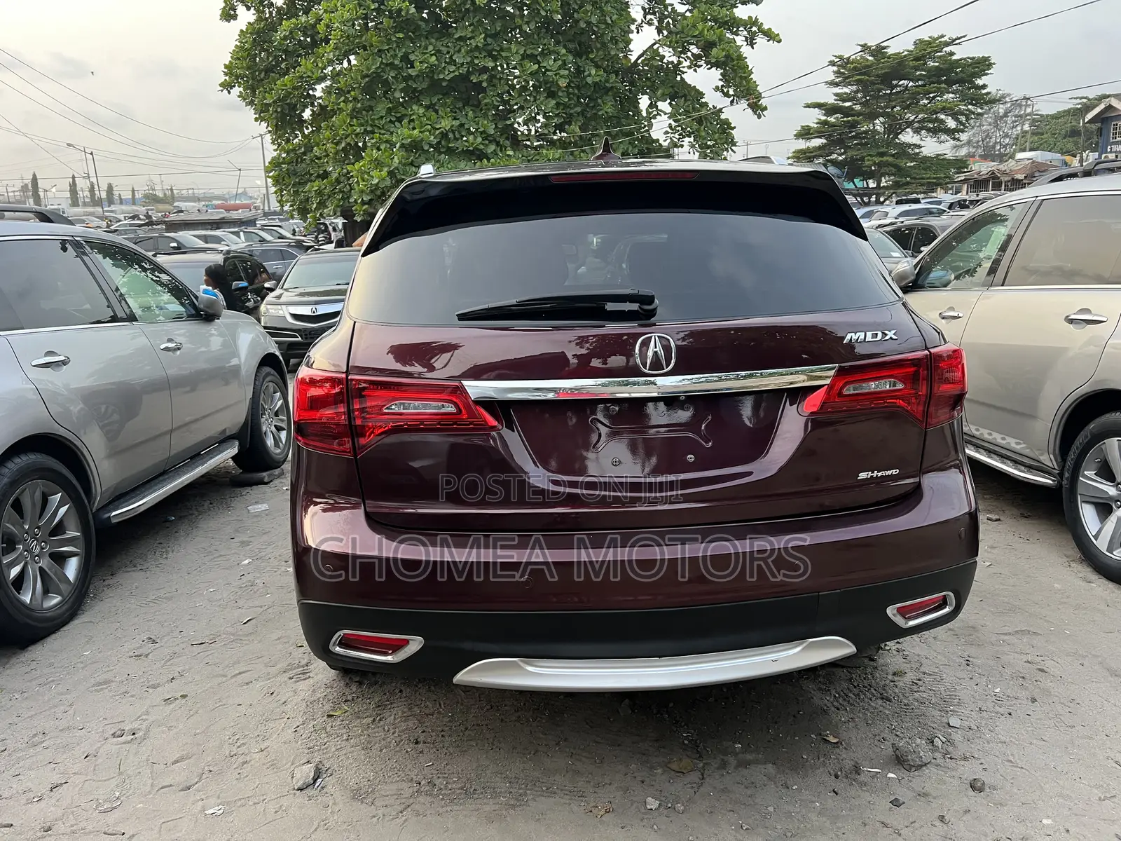 Acura MDX 2015 Red