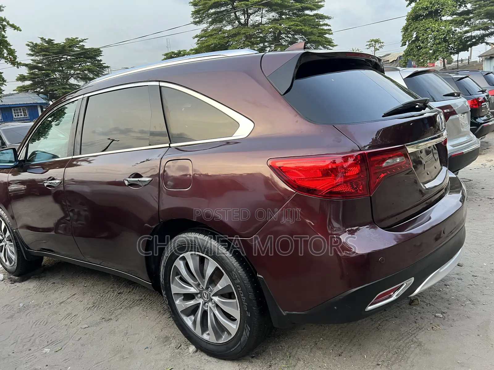 Acura MDX 2015 Red