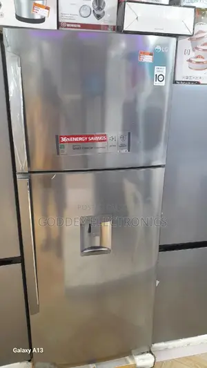 Lg Inverter Standing Fridge Double Door 2 Years Warranty