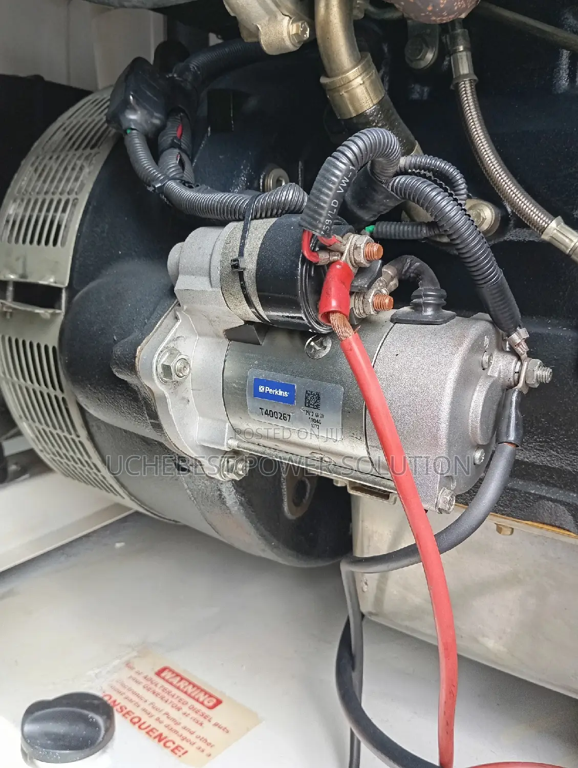 60kva Super Silent Perkins Soundproof Generator