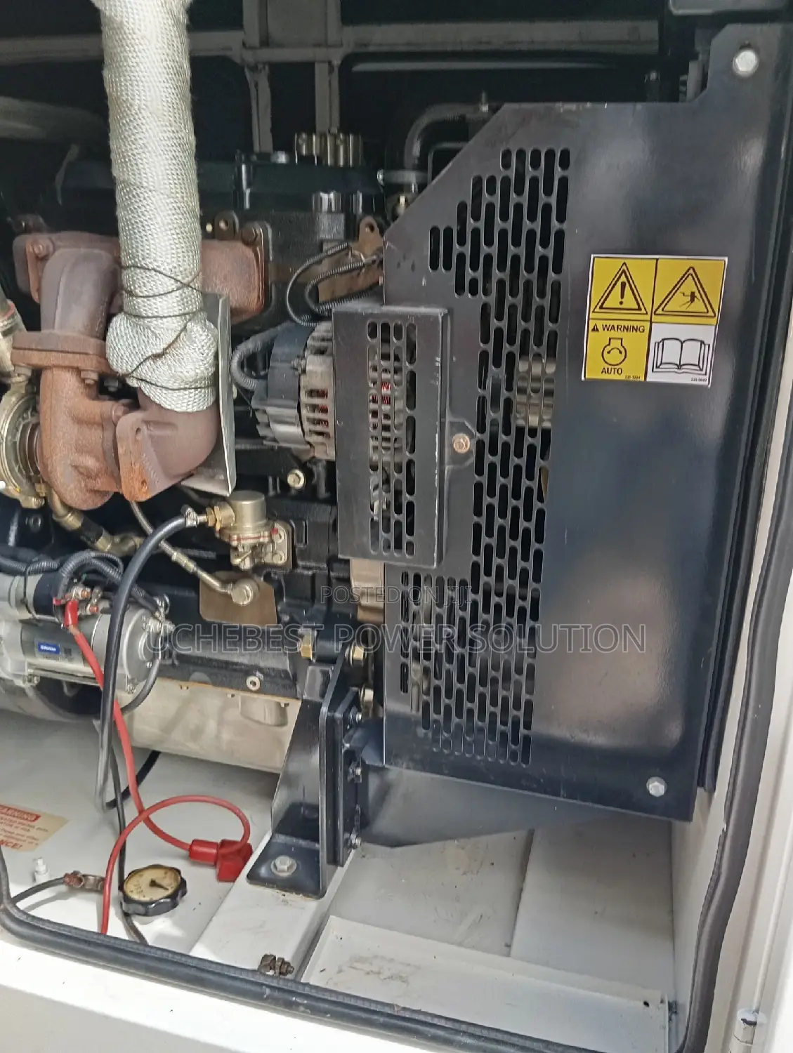 60kva Super Silent Perkins Soundproof Generator