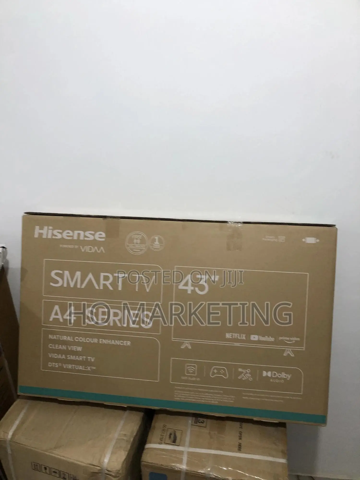 Hisense 43" Smart Tv (43a4k)